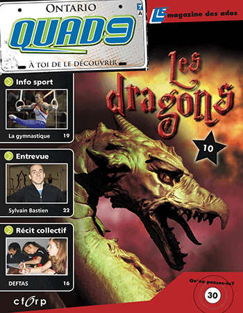 QUAD9 - 7A - Les dragons (7e et 8e année)
